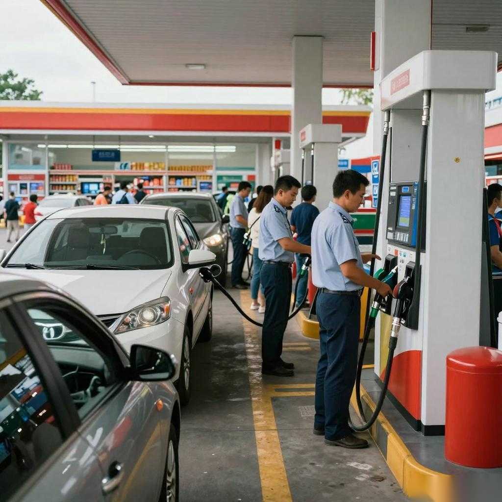 国庆期间加油站服务升级 车辆保供达3万辆次