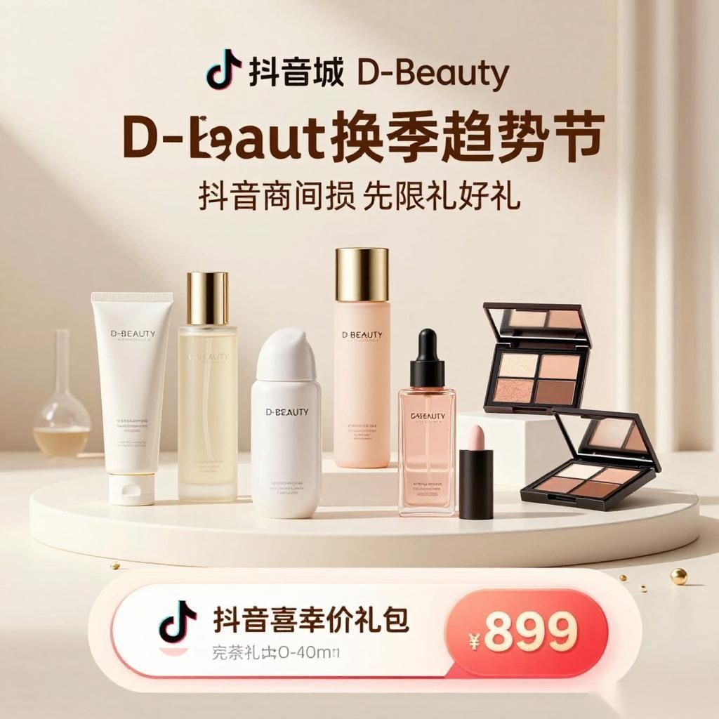 抖音商城D-Beauty换季趋势节助力美妆品牌实现增长突破