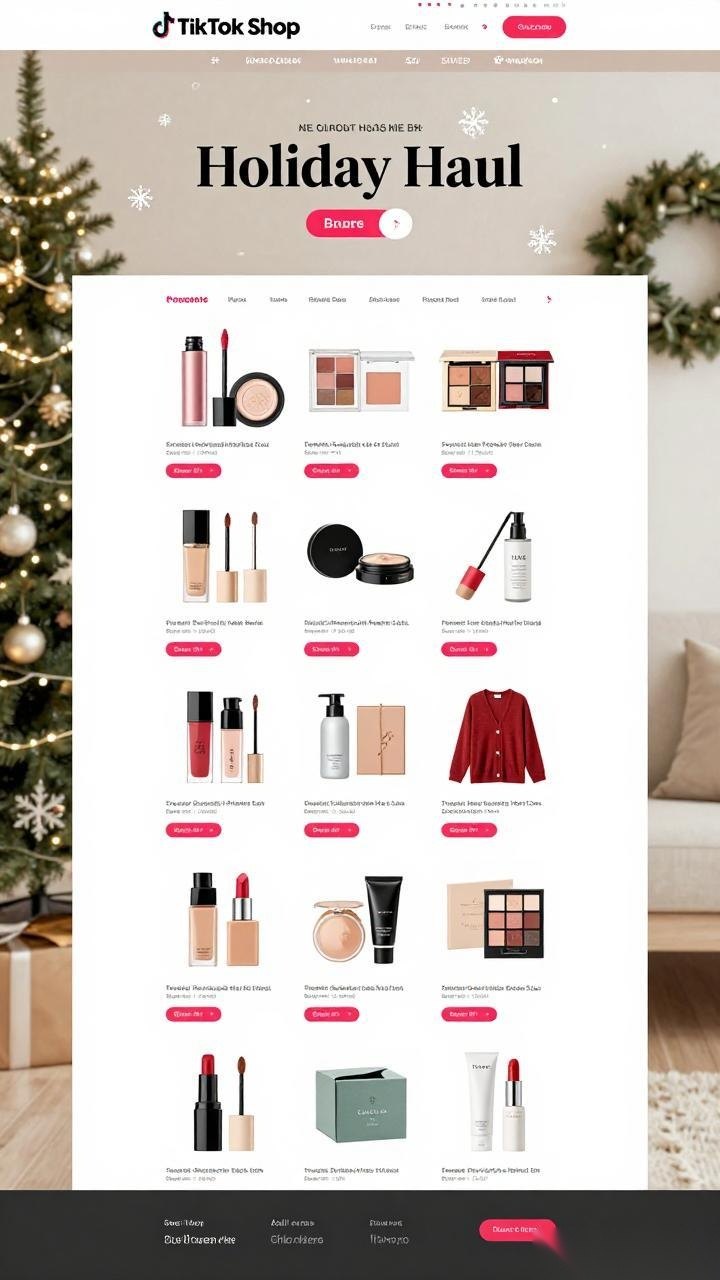 TikTok Shop美区年终大促Holiday Haul来袭 跨境商家备战攻略
