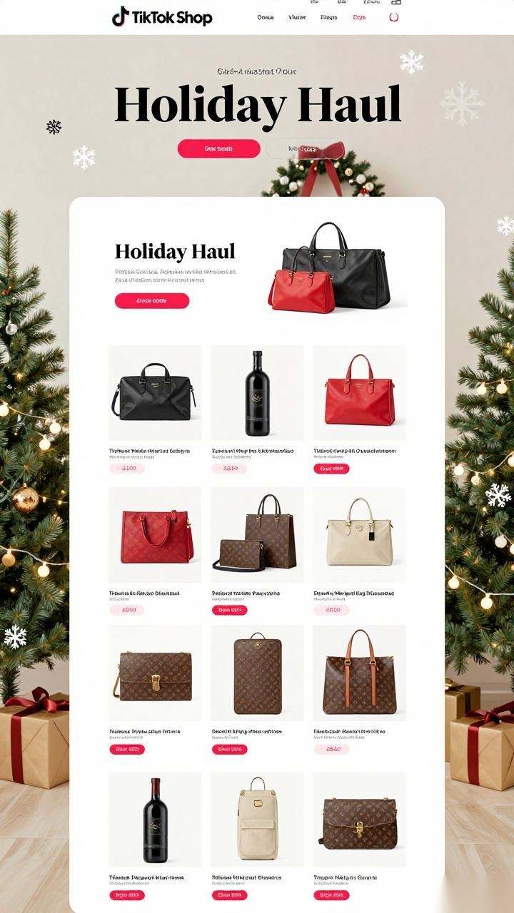 TikTok Shop美区年终大促Holiday Haul来袭 跨境商家备战攻略