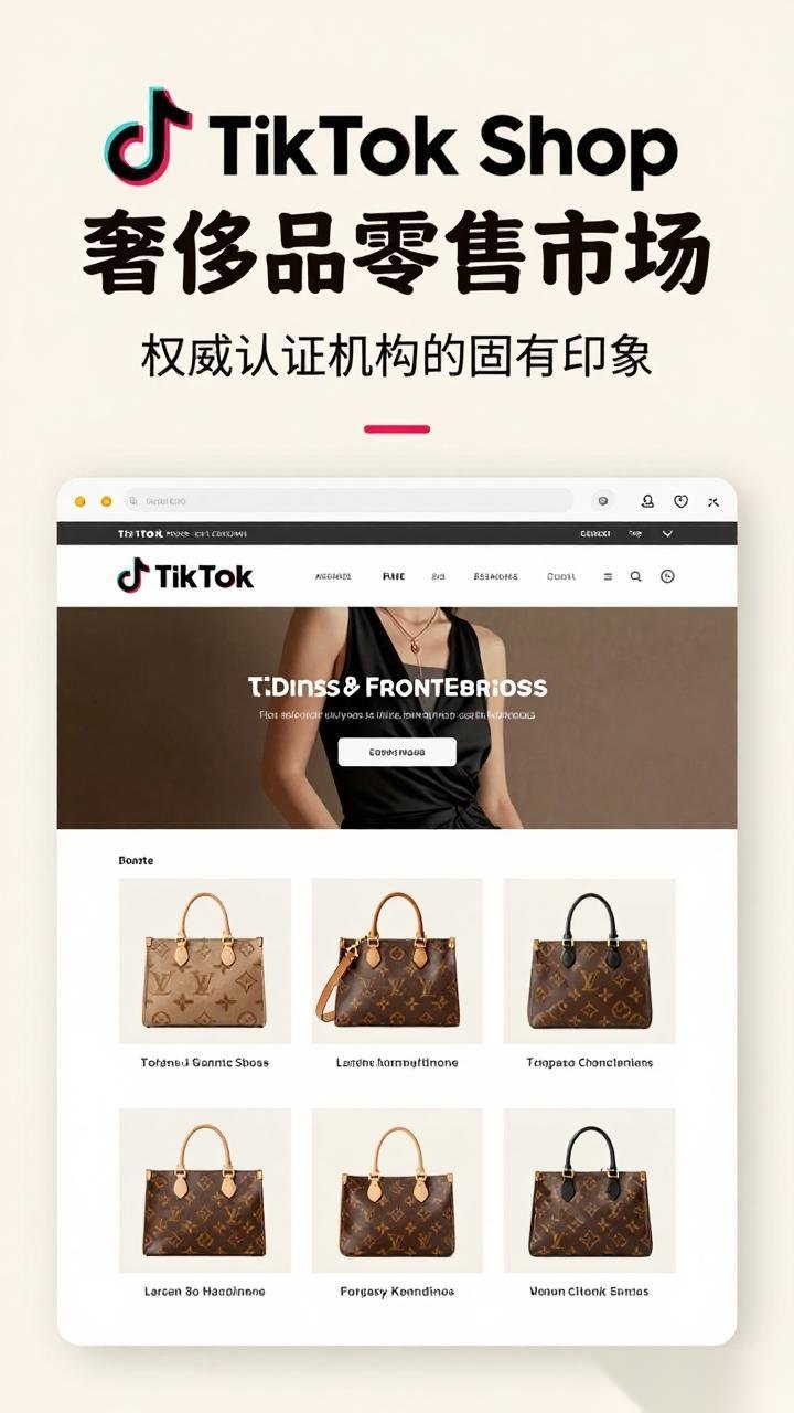 TikTok Shop进军奢侈品零售 二手高端商品销售成新增长点