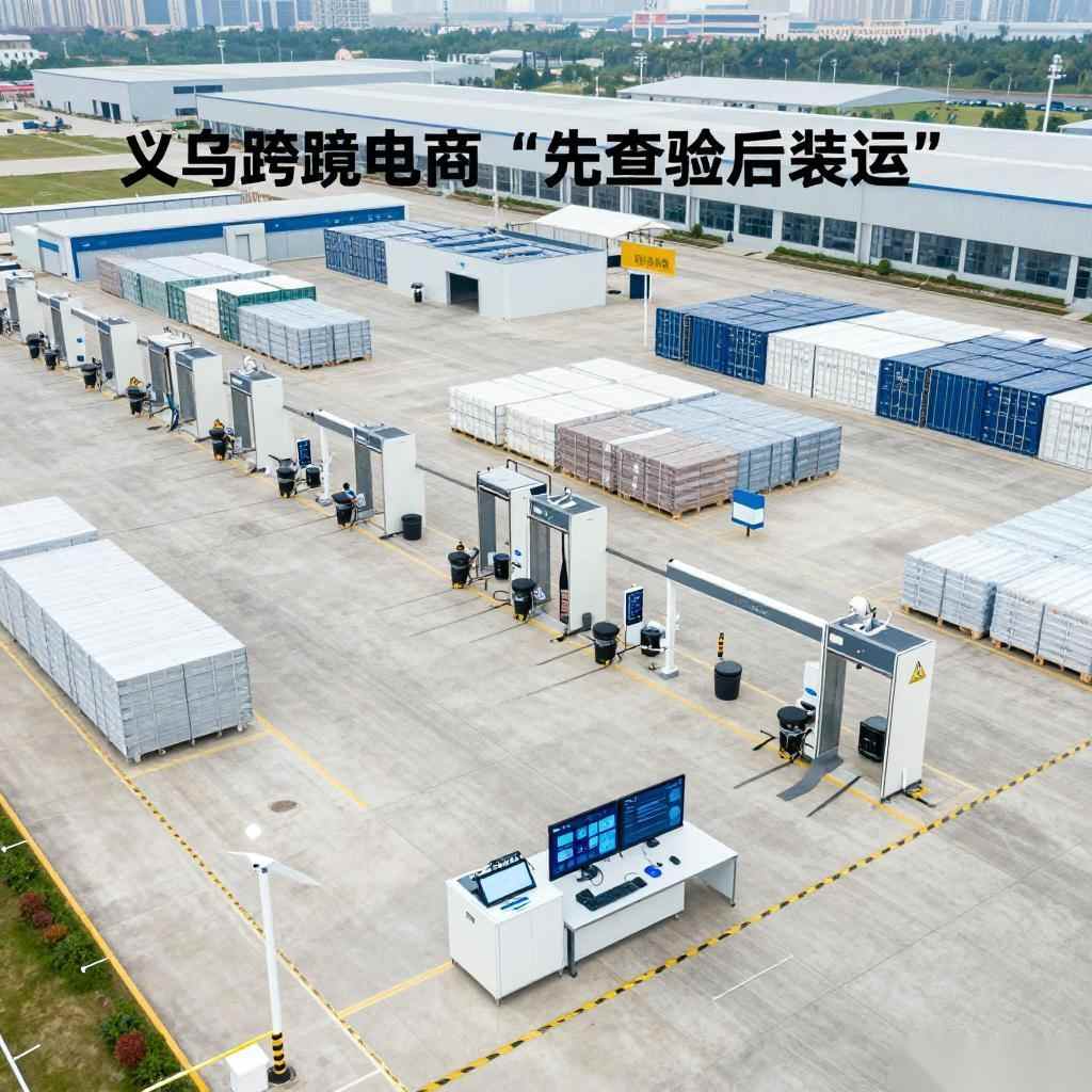 义乌跨境电商"先查验后装运"监管场地通过验收