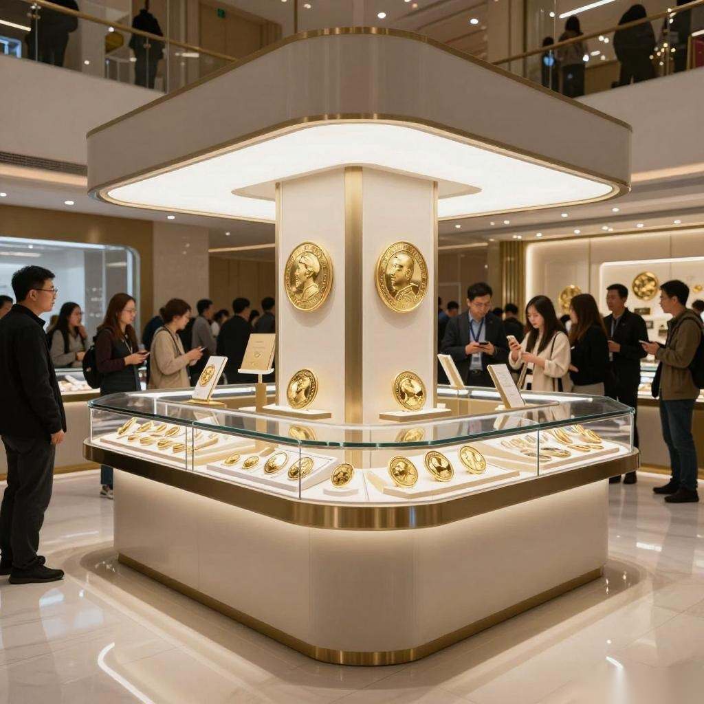 中国金币北京零售中心金融街新址开业 打造贵金属币章趣味体验新地标