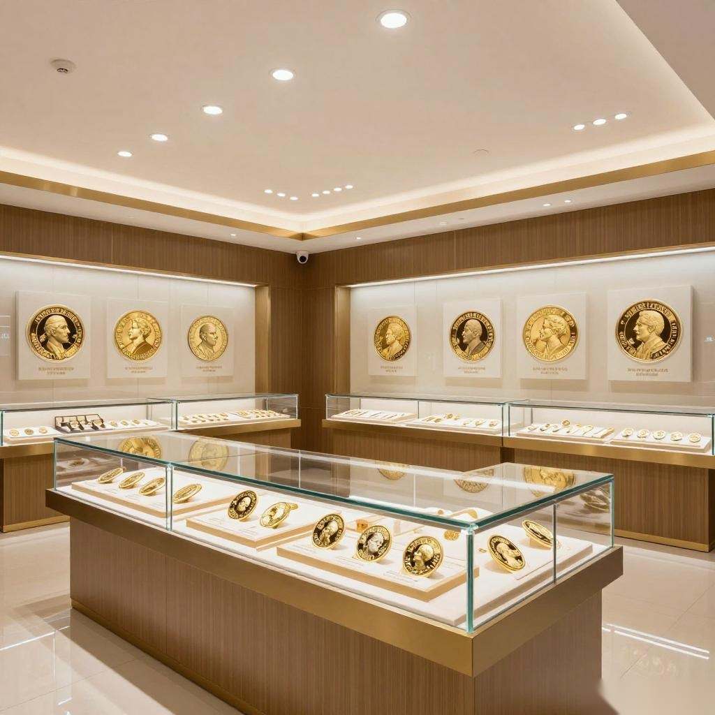 中国金币北京零售中心金融街新址开业 打造贵金属币章趣味体验新地标