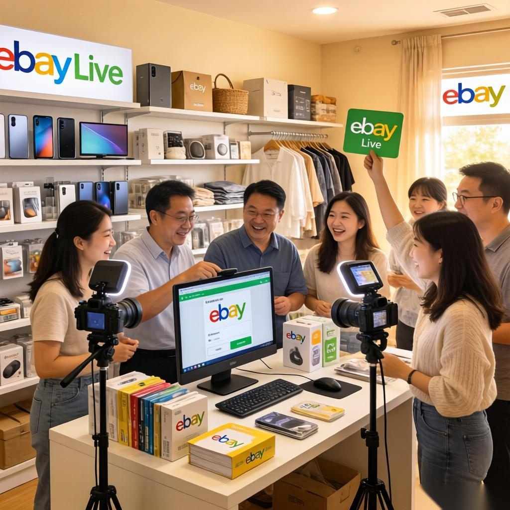 eBay德国推出直播购物服务eBay Live抢占数字零售新赛道