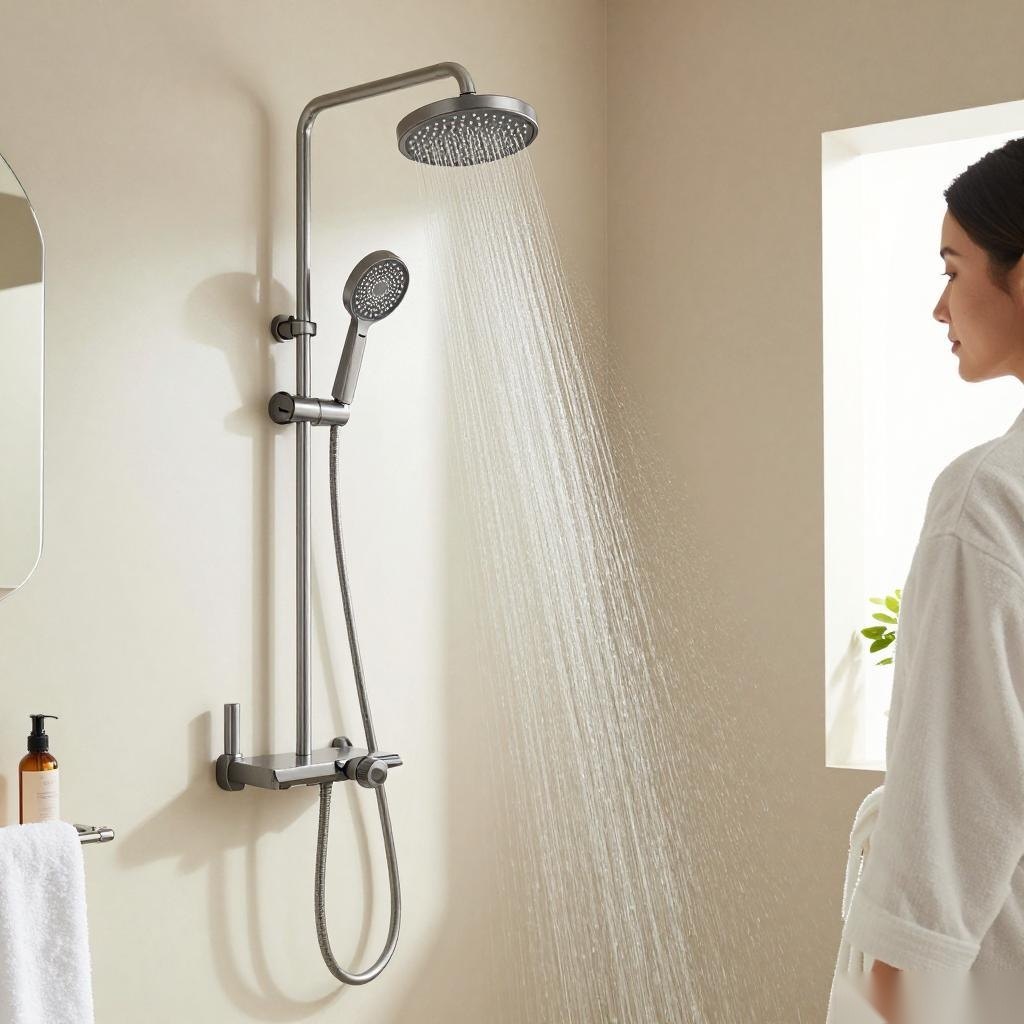 浴室20分钟效应：恒温花洒如何重塑舒适淋浴体验