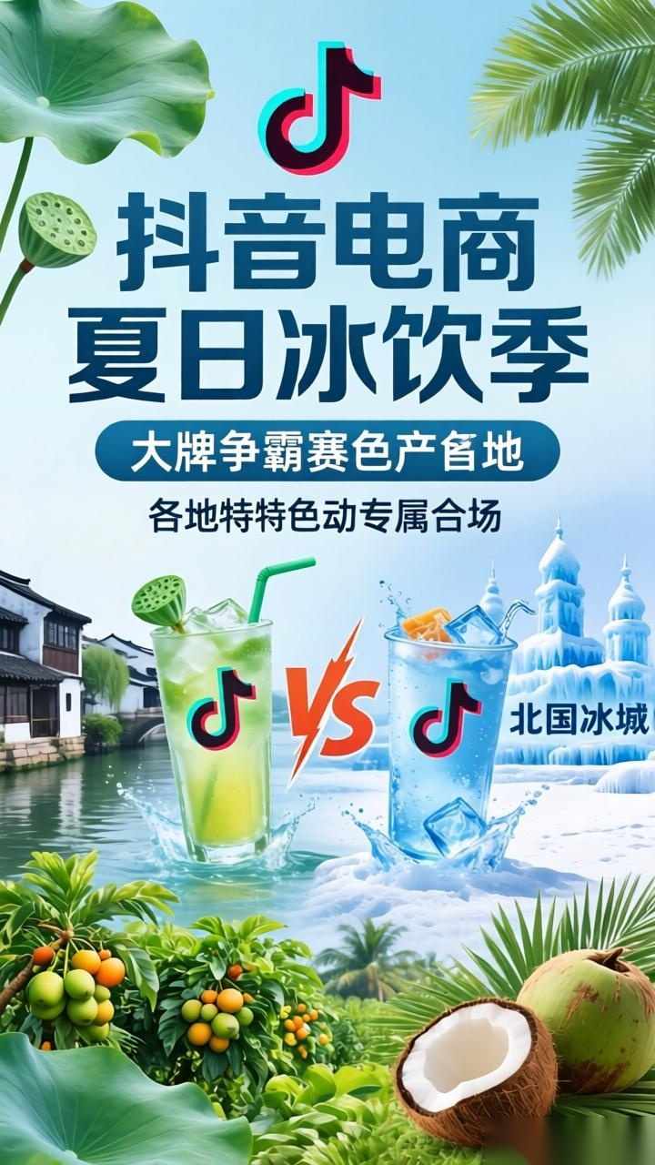 抖音电商夏日冰饮季创新营销 内容剧集与电商购物全链路打通