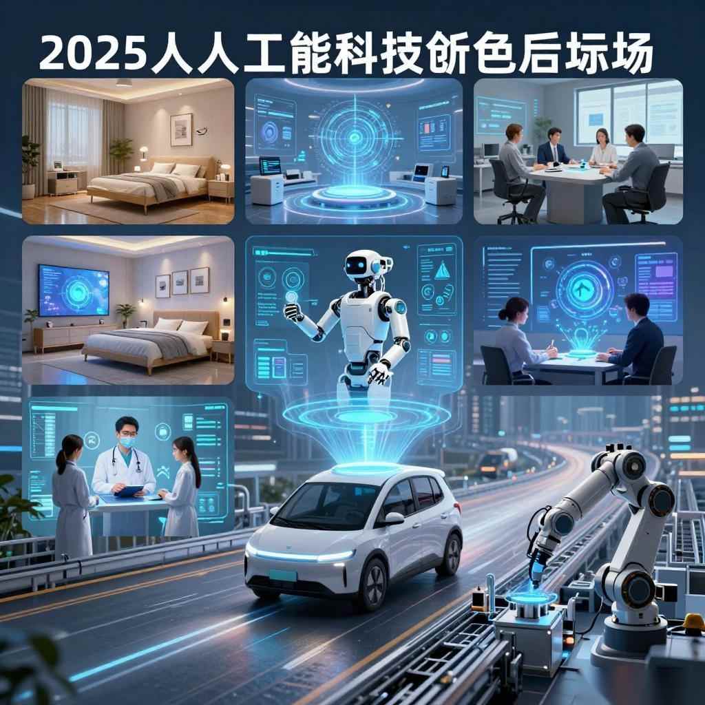 人工智能科技创新应用全面解析：智能家居医疗自动驾驶教育制造六大领域深度变革