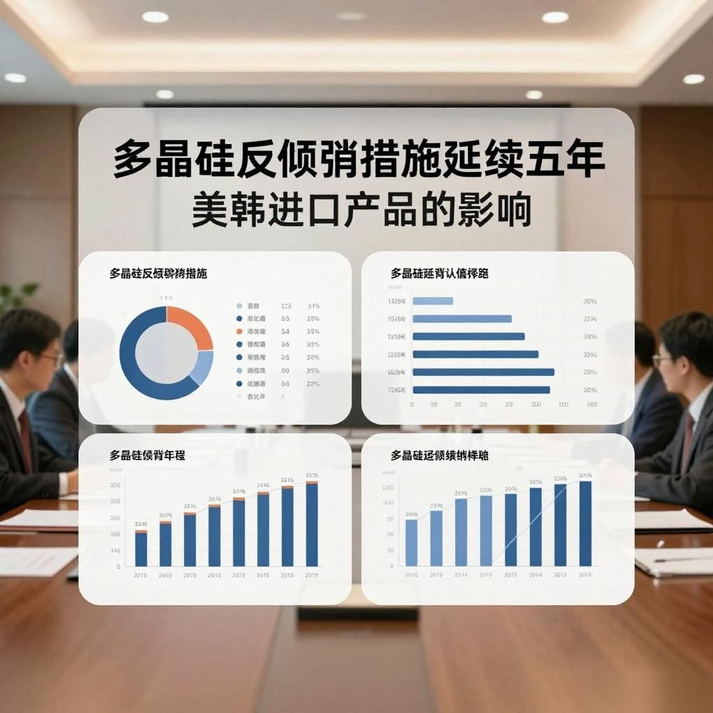 多晶硅反倾销措施延续五年 对美韩进口产品继续征税