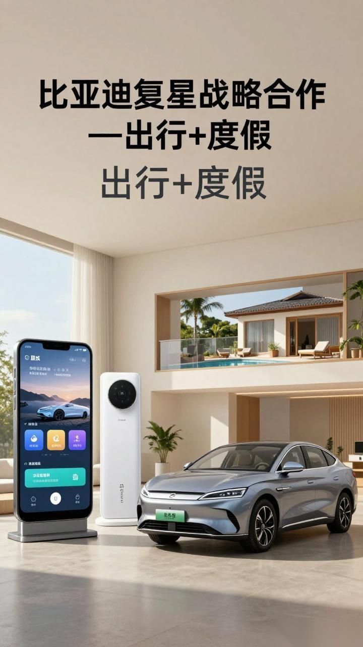 比亚迪复星战略合作开创"出行+度假"新模式