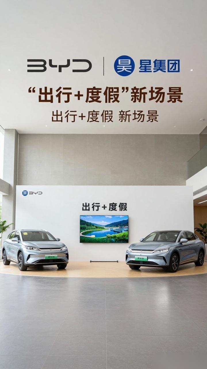 比亚迪复星战略合作开创"出行+度假"新模式