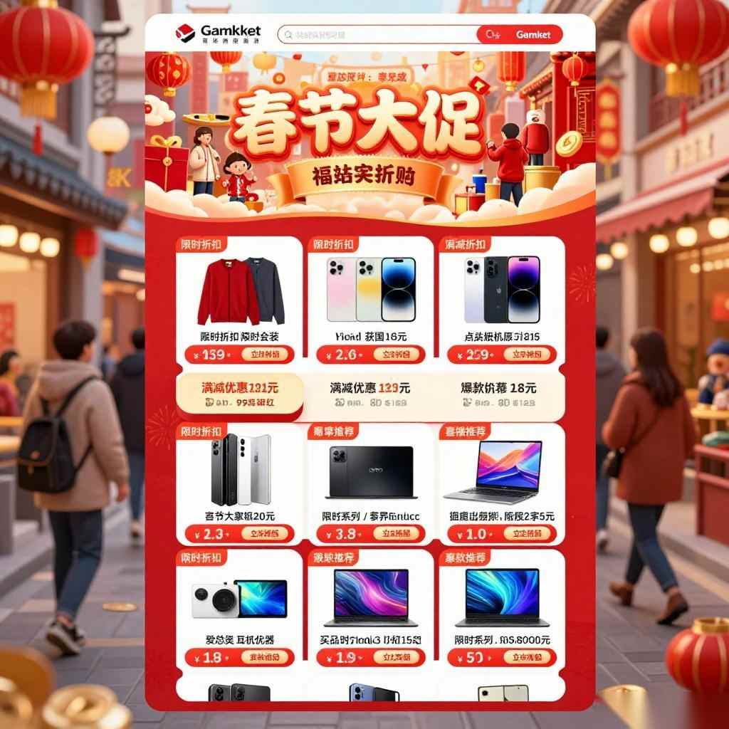 Gmarket春节大促卖家招募开启 物流费用减免助力销售增长