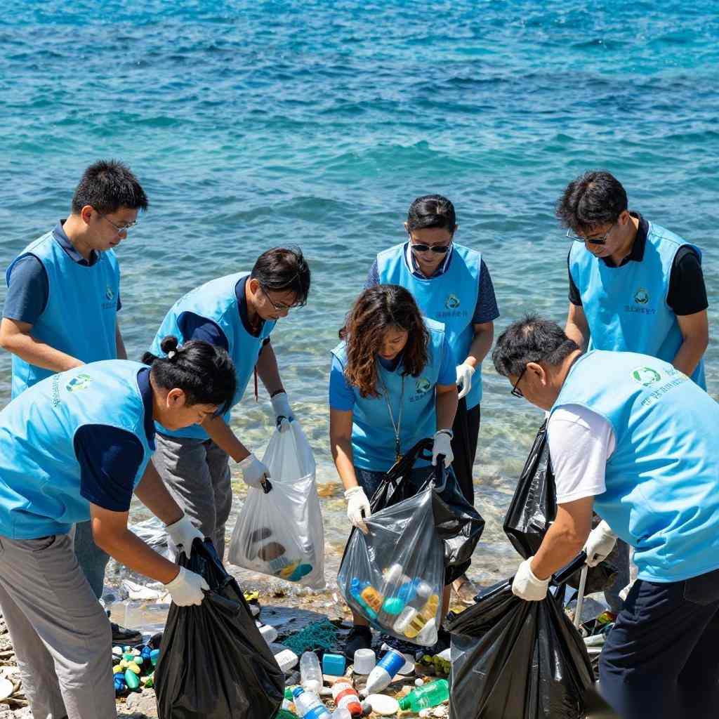 国贸地产启动海洋保护公益行动 蓝海守卫积分活动凝聚环保力量