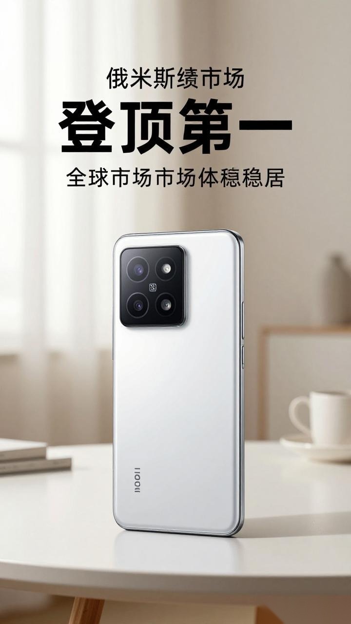 小米手机登顶俄罗斯第一 全球市场份额稳居前三