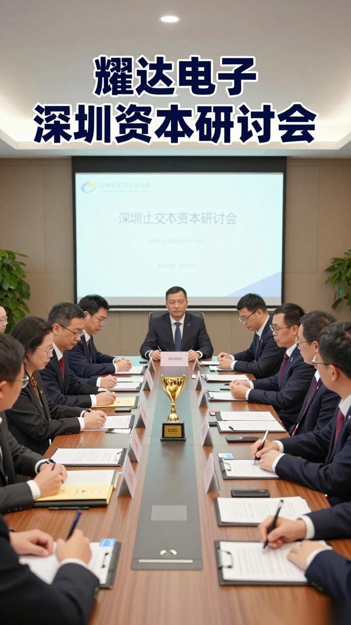 耀达电子深圳资本研讨会圆满成功， 携手资本共拓模切领域新蓝海