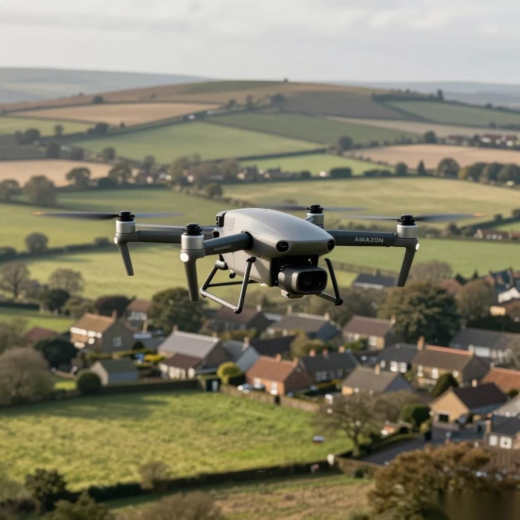 亚马逊获批在英国启动无人机包裹配送服务