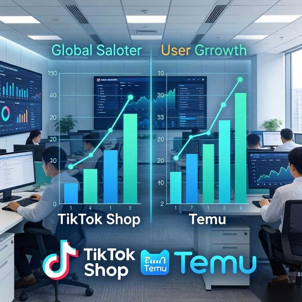 TikTok Shop与Temu海外狂飙，谁将成为跨境电商新王者