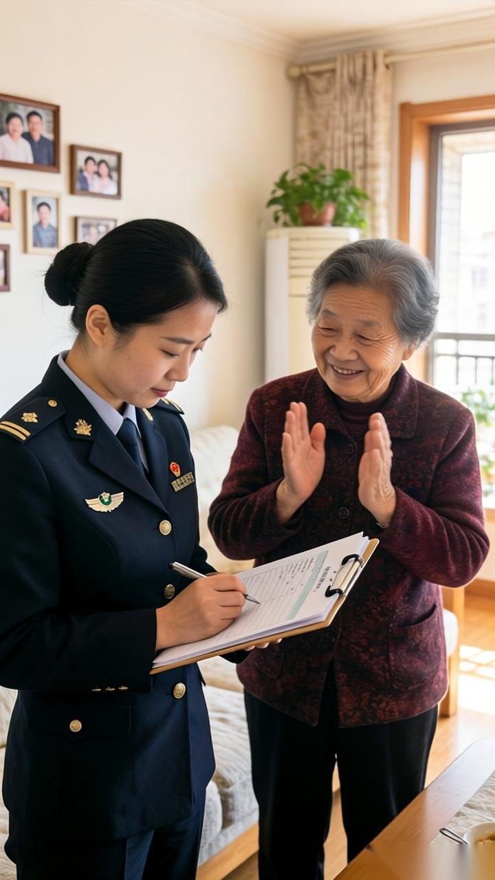 客户服务无小事 上门服务暖人心 —— 中国人寿寿险闽侯支公司开展“我为群众办实事”活动