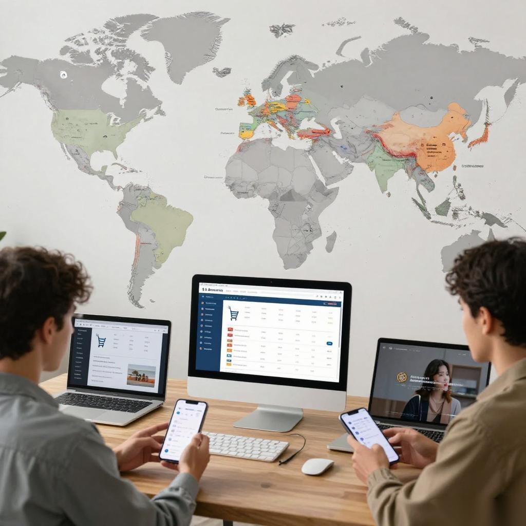 2025年全球电商市场增长强劲 新兴市场成新增长极