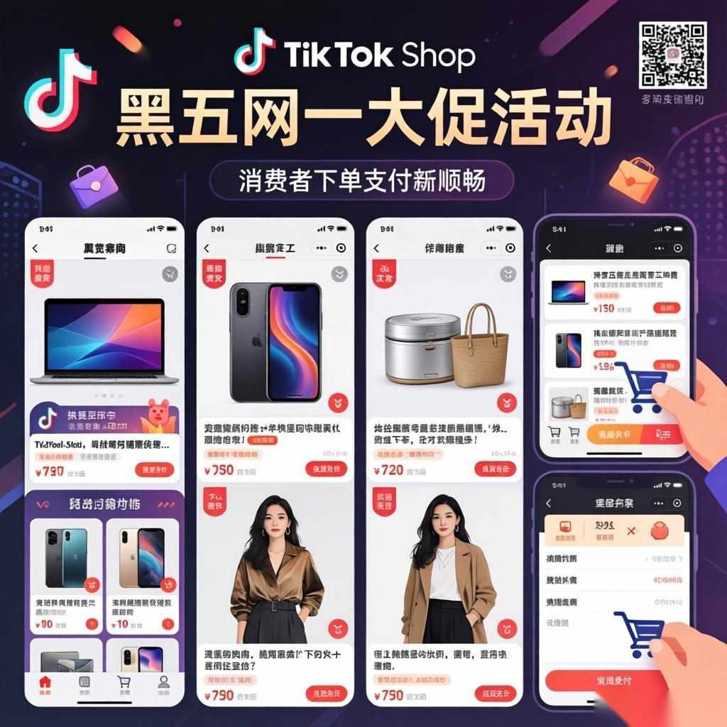 跨境电商平台TikTok Shop 2025年GMV近千亿美元（增速全球第一）