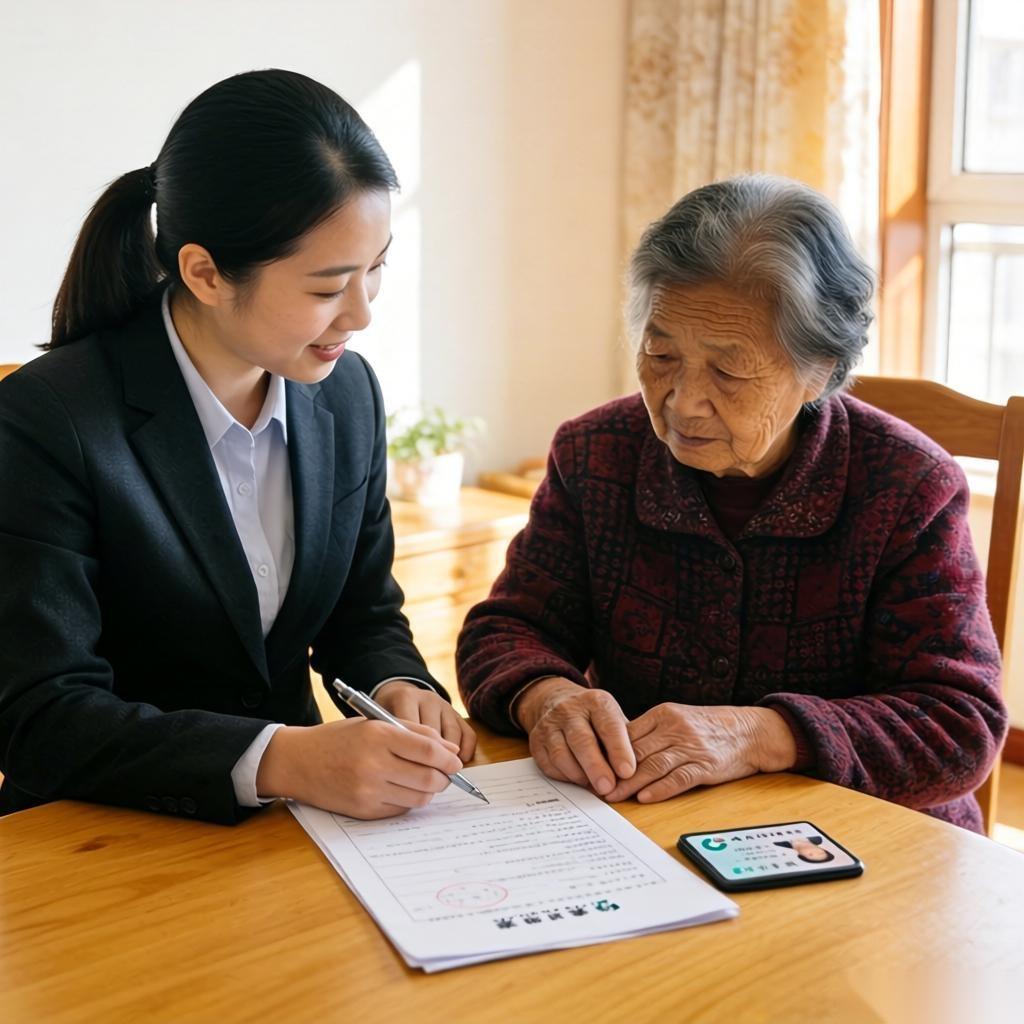 中国人寿寿险闽侯支公司：上门服务办实事 真诚服务暖人心