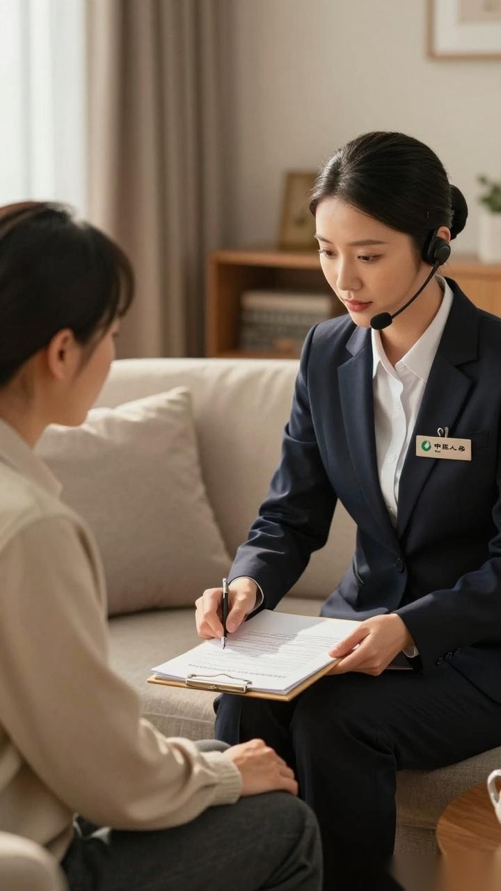 永泰支公司创新上门服务诠释客户关怀