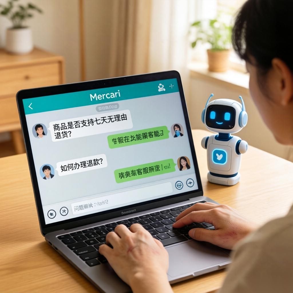 Mercari上线实时聊天客服功能提升服务效率
