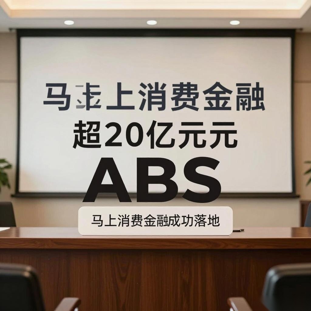 马上消费金融超20亿元ABS落地 消费信贷资金需求向持牌机构集中