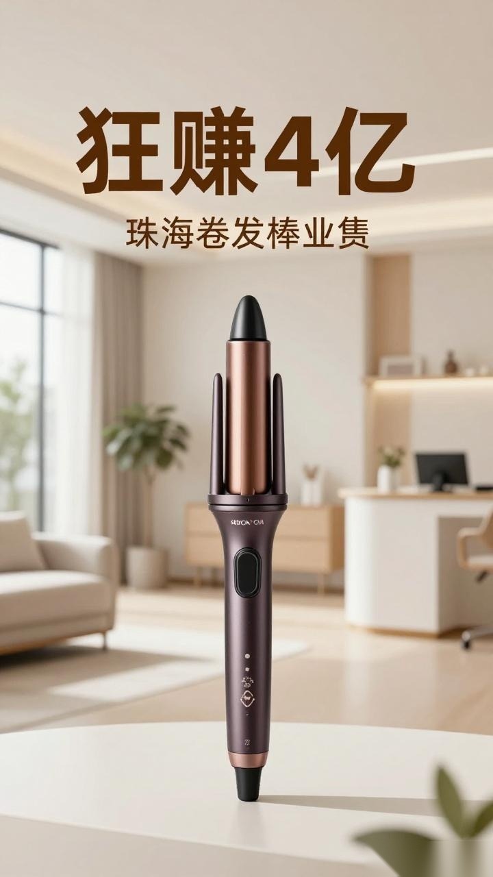 一年卖出190万根卷发棒，珠海大卖狂赚4个亿