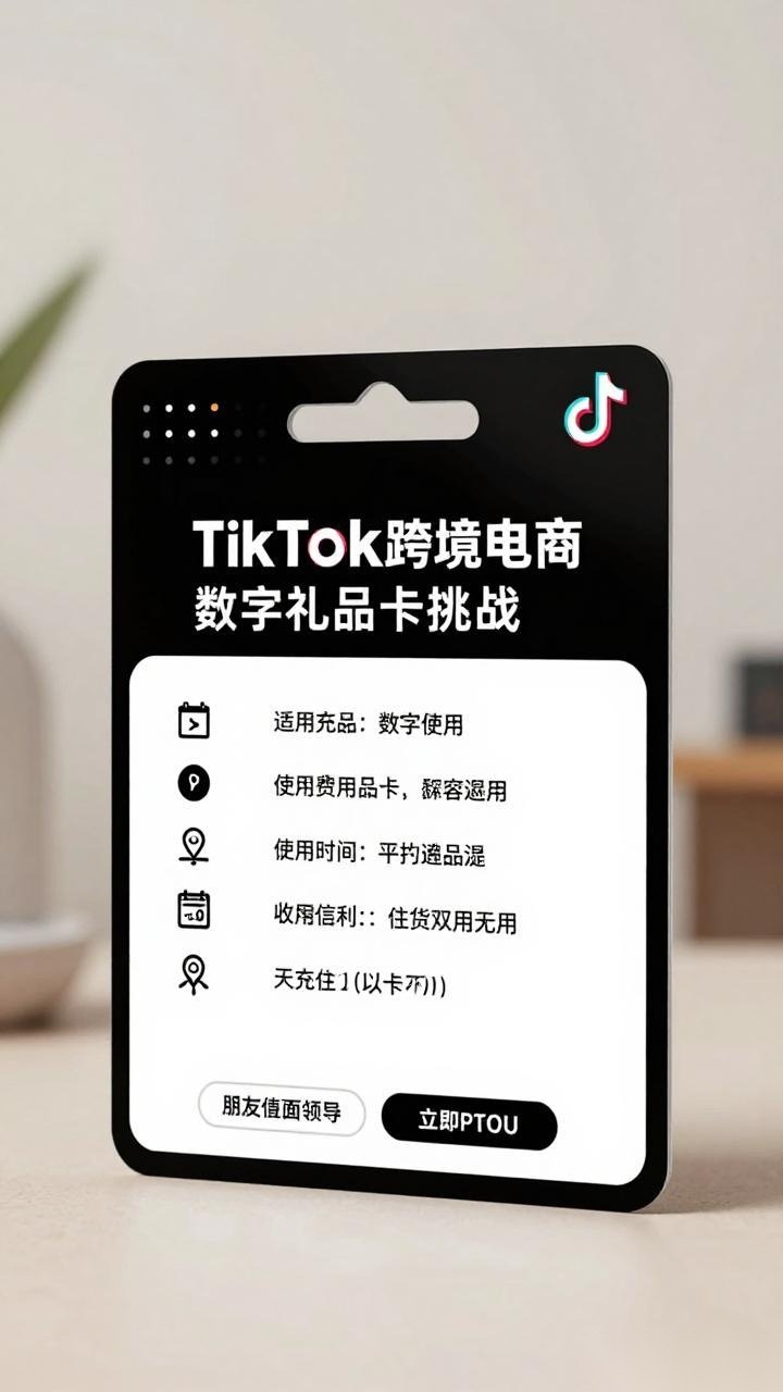 TikTok跨境电商推出数字礼品卡挑战亚马逊（跨境电商新闻资讯）