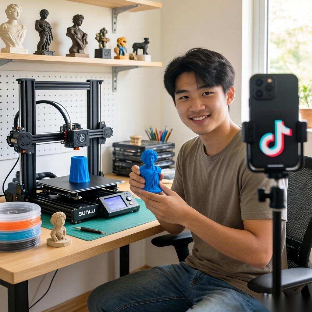 3D打印消费市场崛起 中国品牌借TikTok出圈